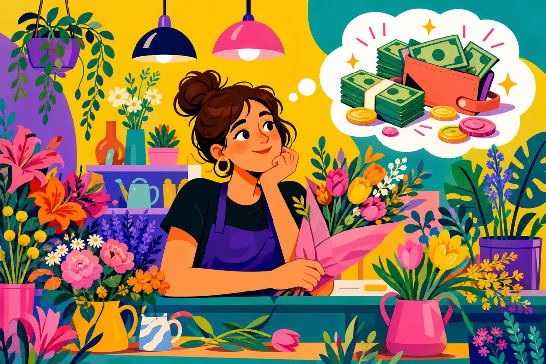 Quel est le salaire moyen d’un fleuriste ?