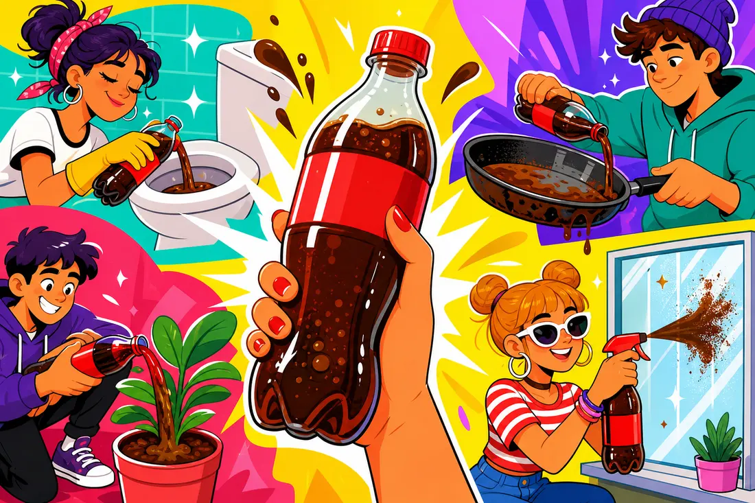 Quels usages insolites peut-on faire du Coca-Cola ?
