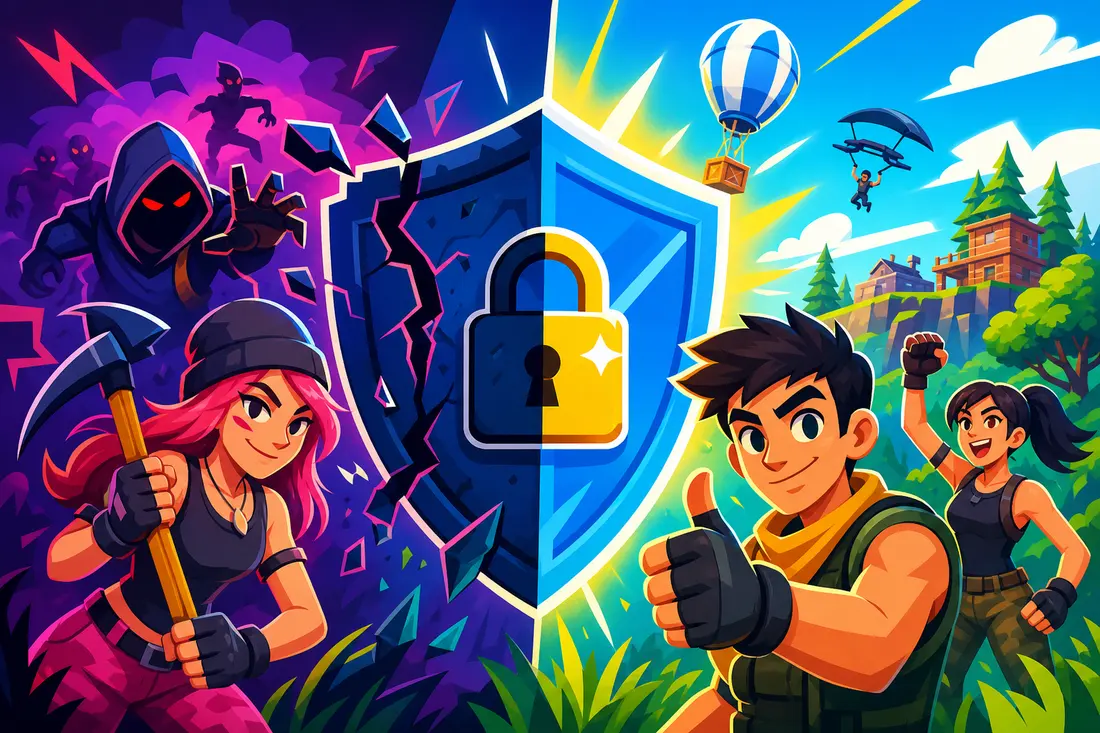 Une faille dans la sécurité de Fortnite corrigé