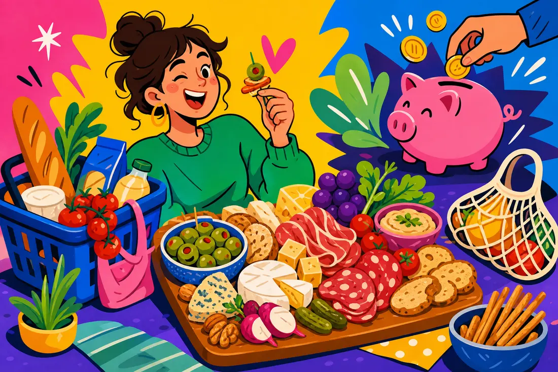 Comment composer une planche apéro savoureuse et colorée ?