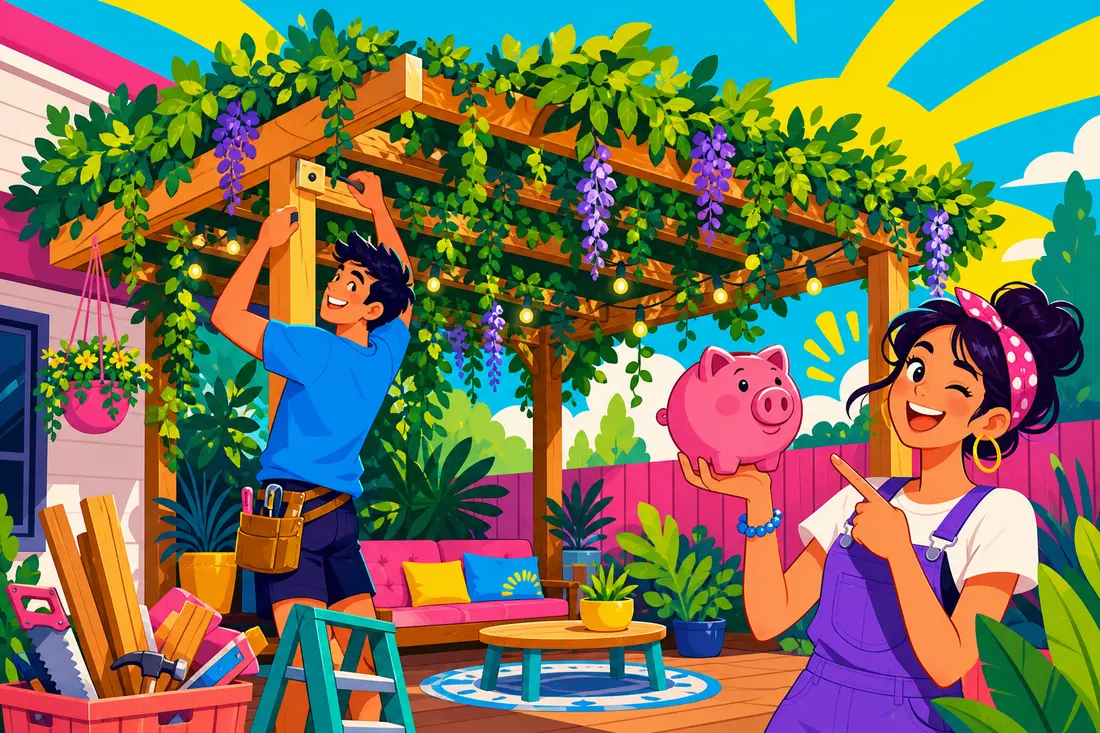 Comment créer une pergola végétale ?