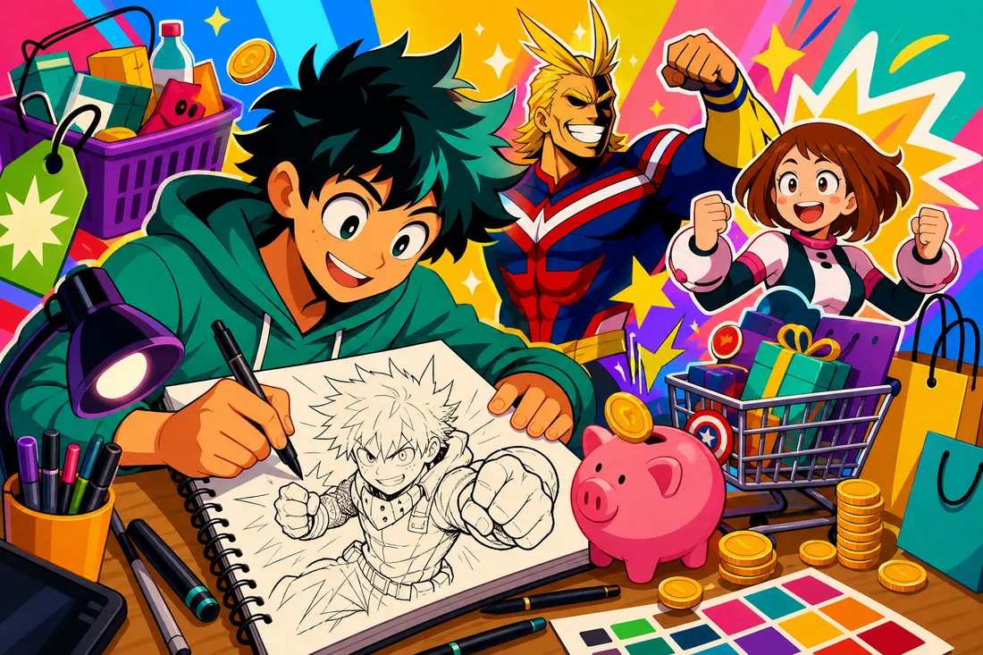 Comment dessiner My Hero Academia ?