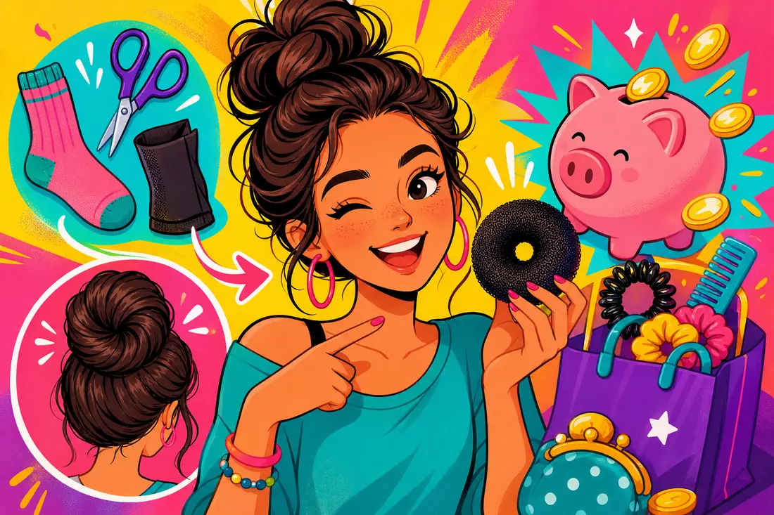 Comment fabriquer un donut pour chignon ?