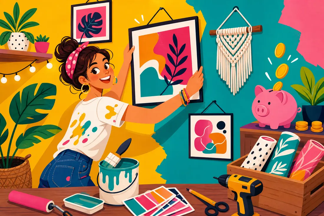Comment réaliser une décoration murale soi-même ?