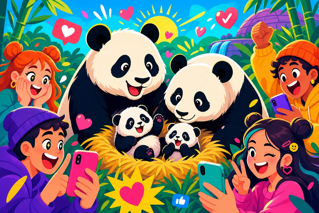 Naissance de pandas au zoo de Beauval : une première en France
