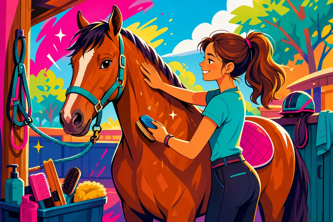 Comment bien parer un cheval ?