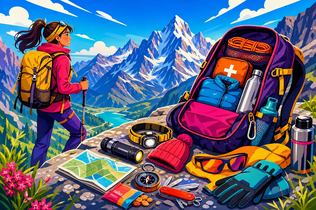Comment préparer un kit de survie pour la randonnée en haute montagne ?