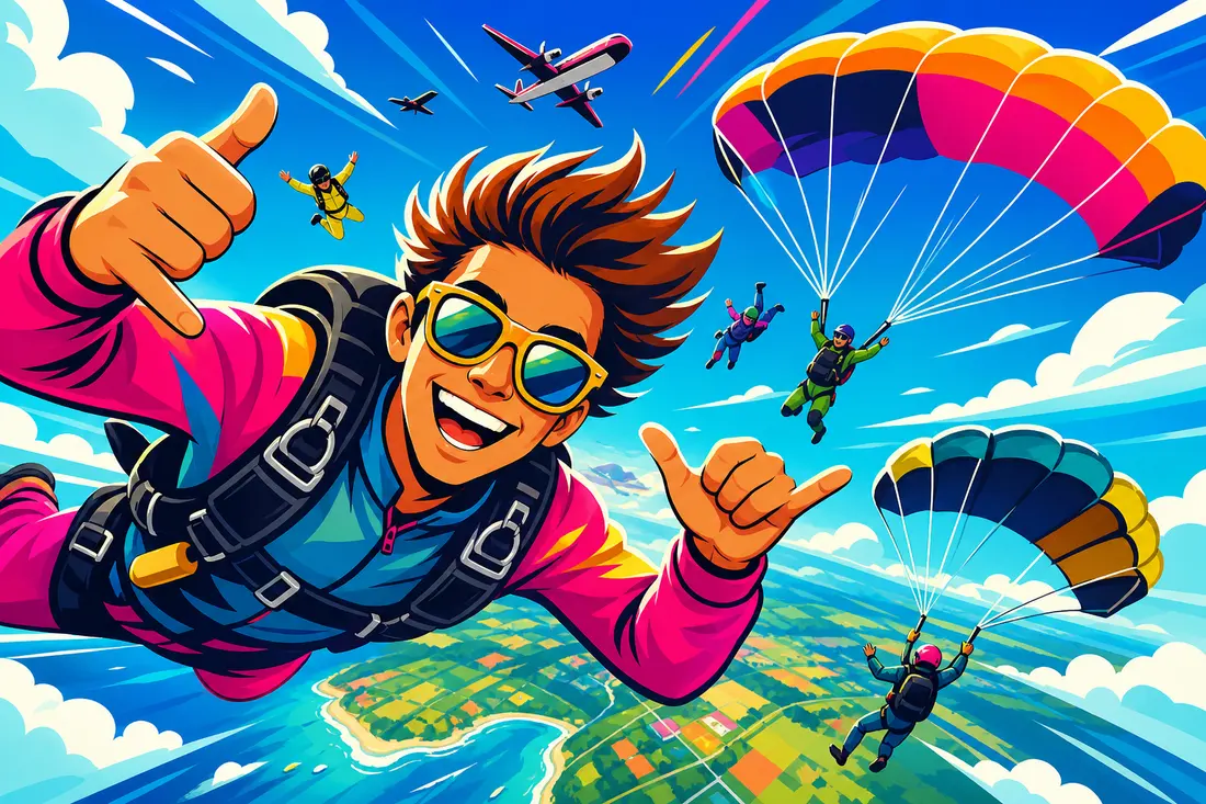 Quel est le prix d’un saut en parachute ? du simple saut aux formations complètes !