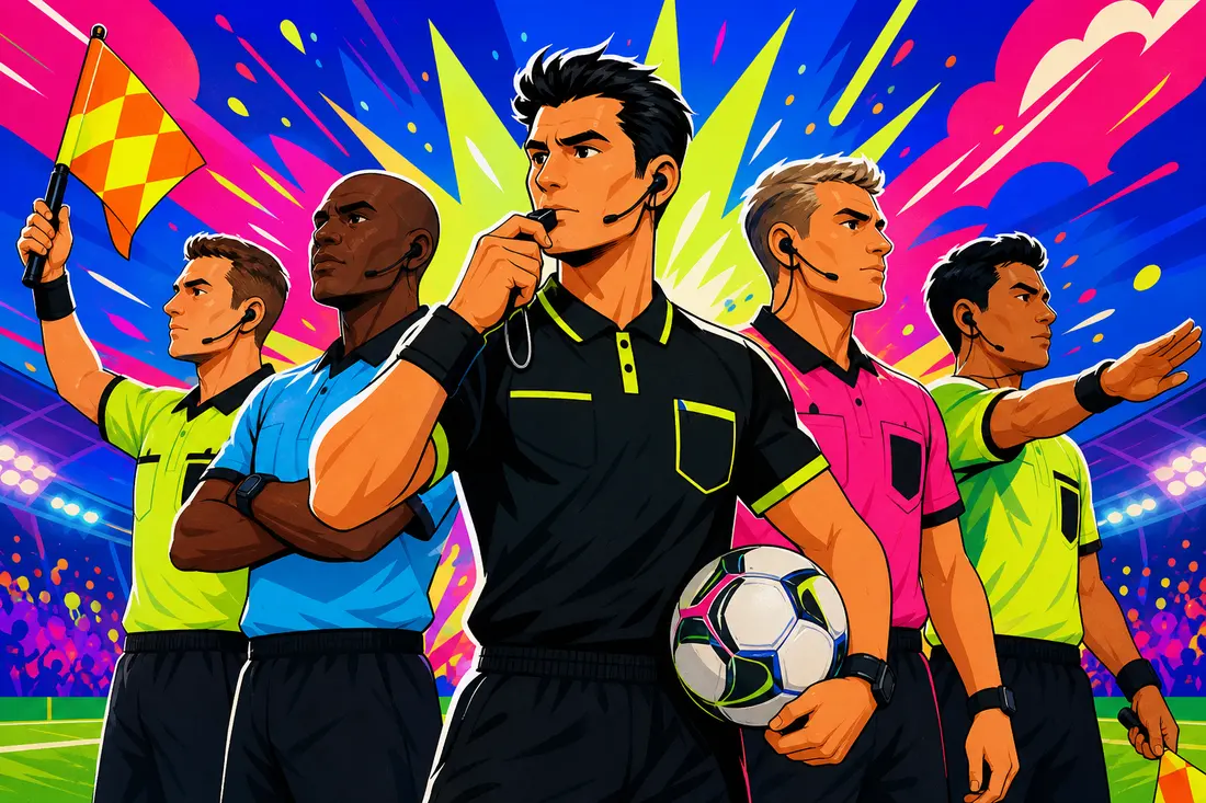Qui sont les 5 arbitres de football les mieux payés au monde ?