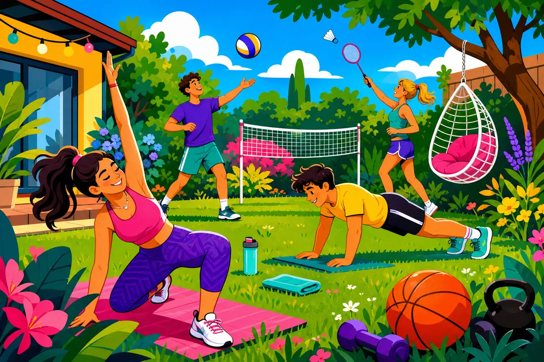 Quels sports faire dans un jardin ?