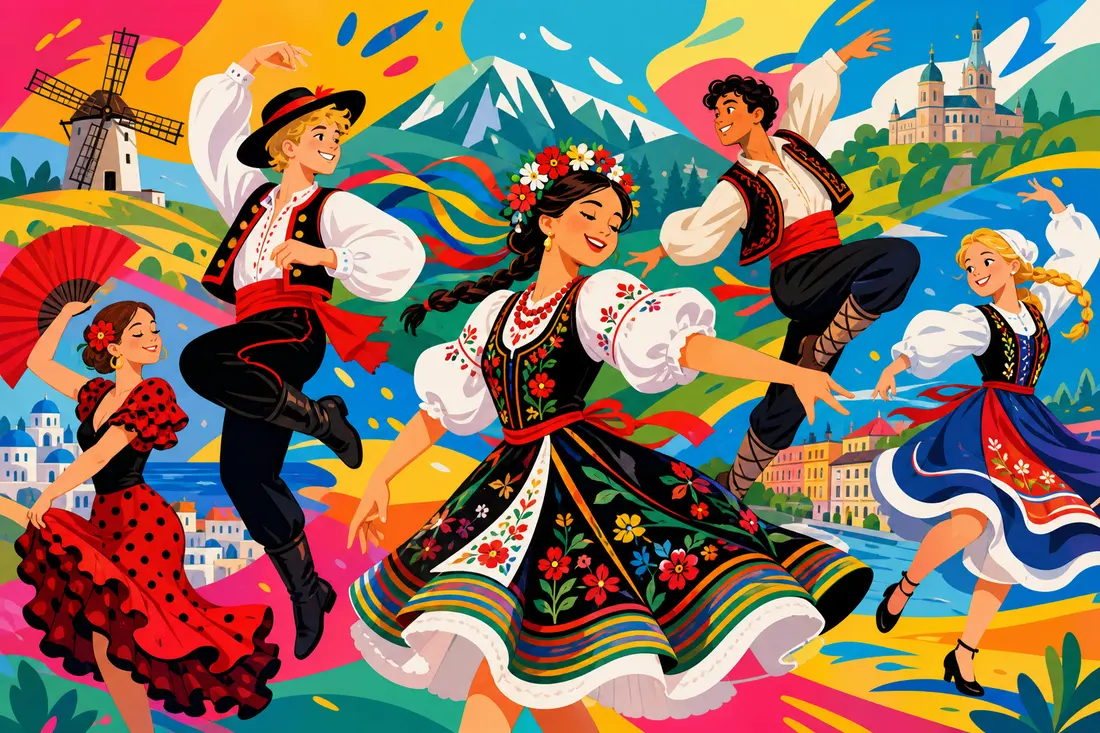 Trouver son style de danse : exploration des danses folkloriques d’Europe