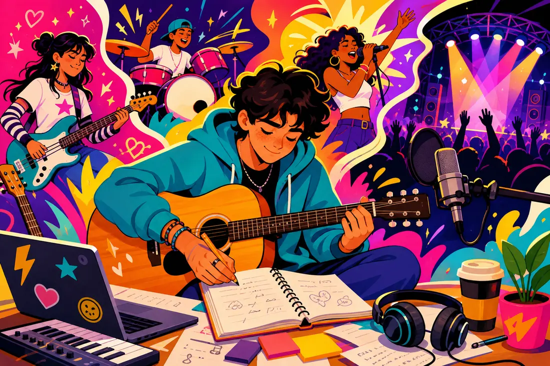 Astuces pour composer sa première chanson