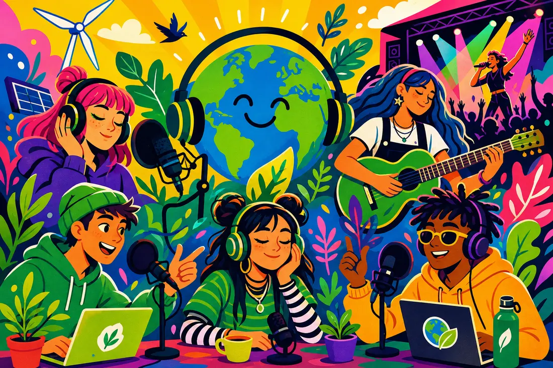 Top 5 des podcasts écologiques à suivre pour une meilleure conscience environnementale
